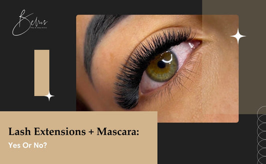 Can I wear mascara with lash extensions?